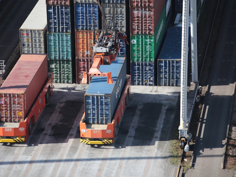 Container terminal logistics