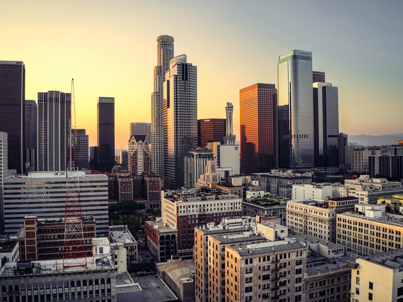 Downtown Los Angeles skyline